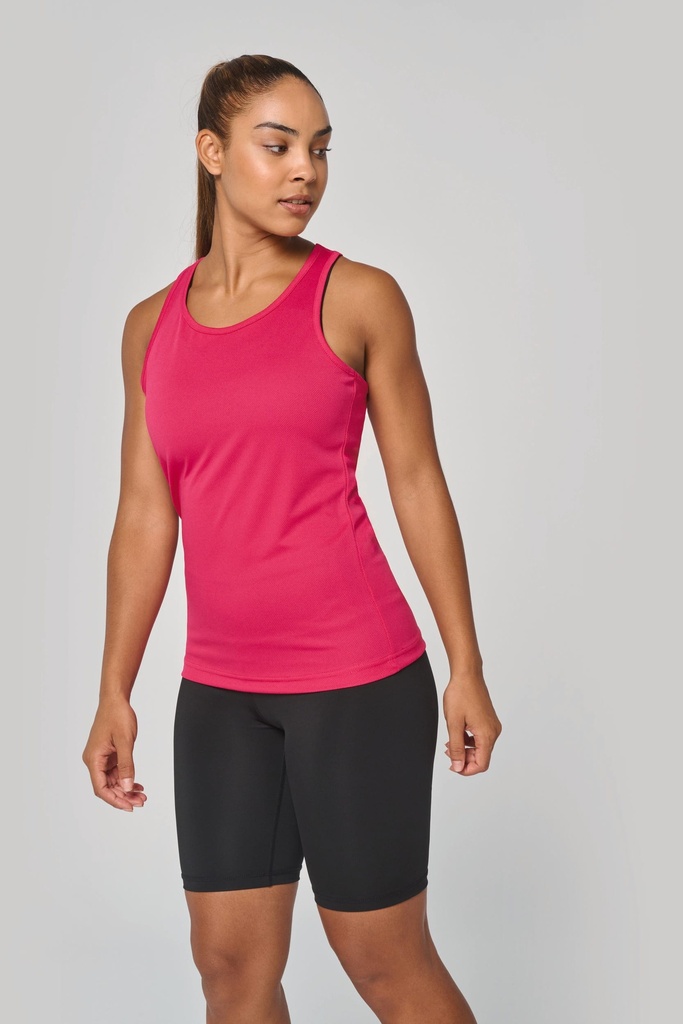 [PA442C-55576-42690] PROACT PA442 - Damessporttop (S, Fuchsia)
