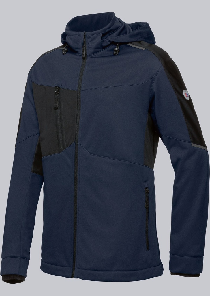 [1830-992-1432-XLn] BP® Licht stretch-softshell jack (XLn)