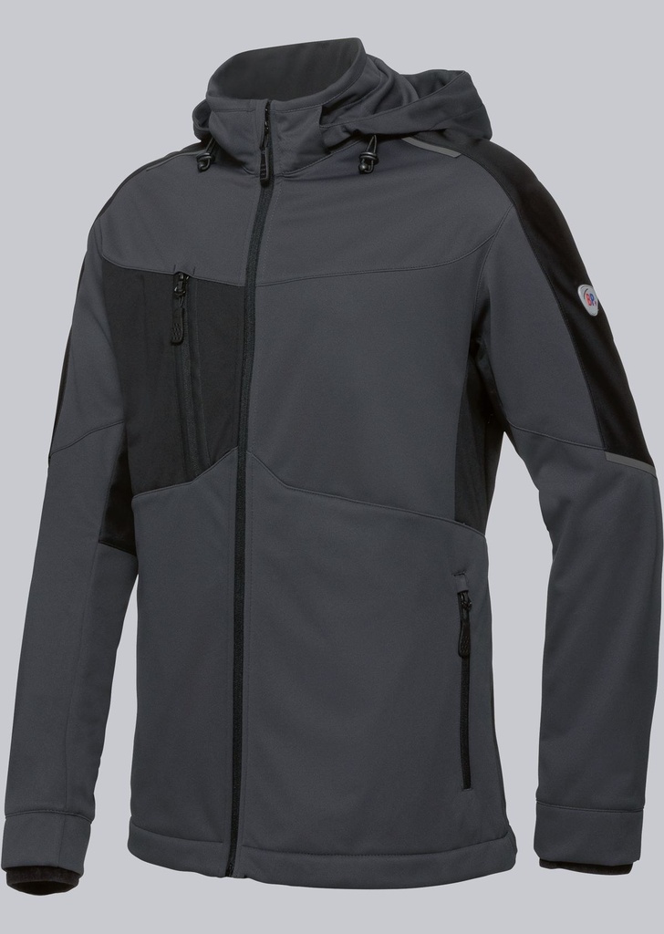 [1830-992-5632-Mn] BP® Licht stretch-softshell jack (Mn)