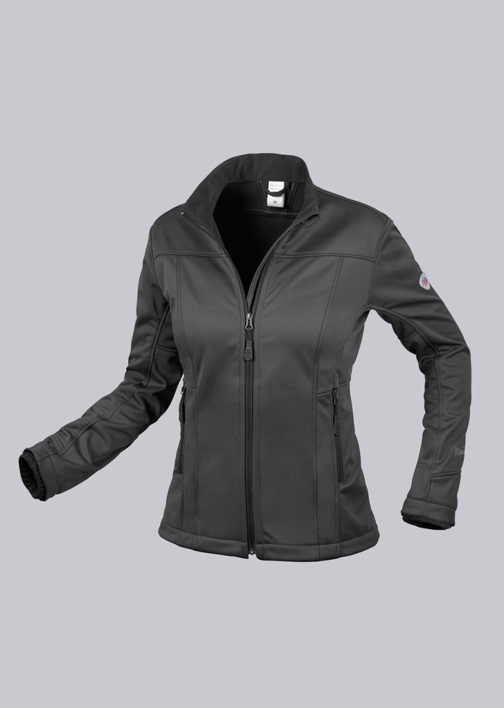 [1695-571-56-M] BP® Softshell jack voor dames (M)
