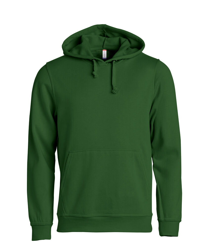 [021031-68-5] Clique 021031 Basic Hoody (M, flessengroen)