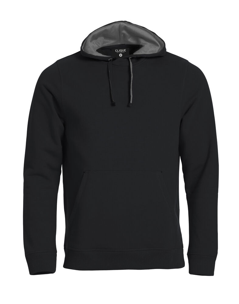 [021041-99-7] Clique 021041 Classic Hoody (XL, zwart)