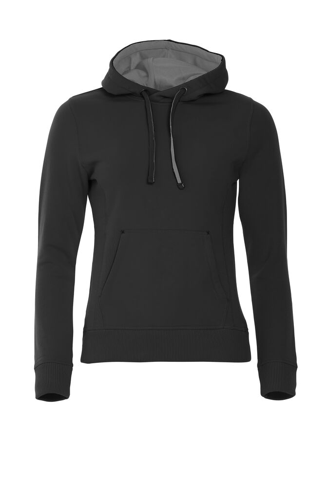 [021042-99-5] Clique 021042 Classic Hoody Women (M, zwart)