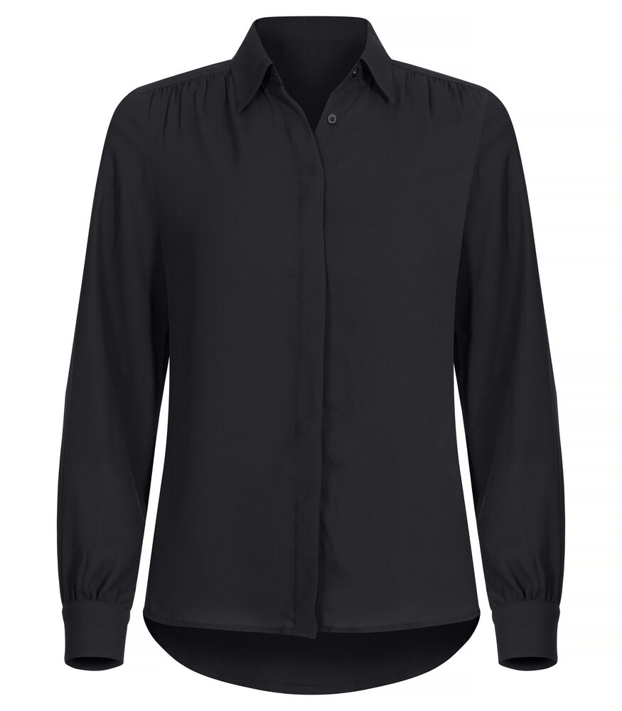 [027347-99-7] Clique Libby dames blouse (XL, zwart)