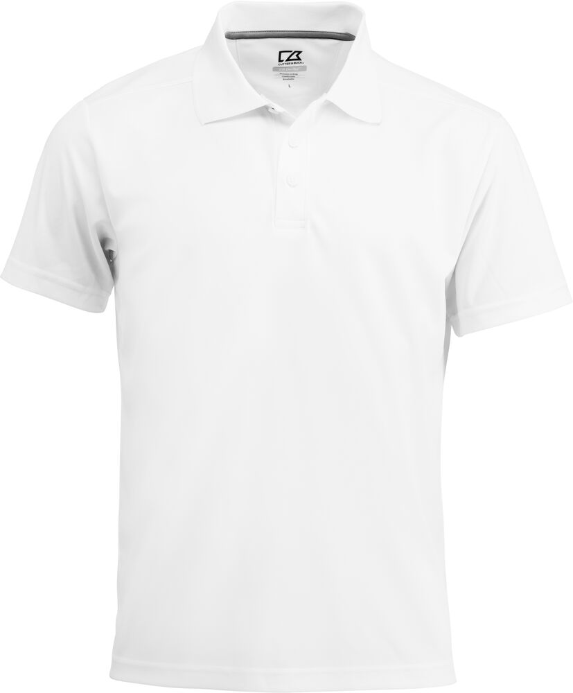 [354400-00-6] Cutter & Buck Kelowna Polo Men (L, wit)
