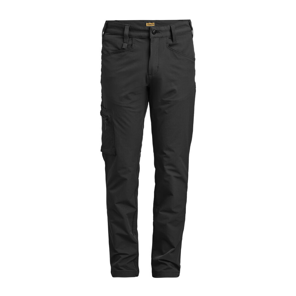 [65231870-9900-C54] Jobman 2318 Service trousers stretch navy C146 (C54, zwart)
