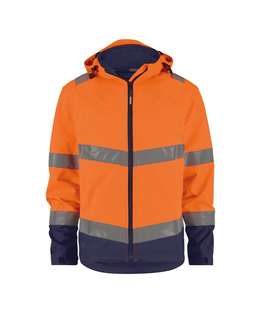 [300329-74-6681-0-M] DASSY Malaga 300329 PES 74 (FLUO-ORANJE/MARINEBLAUW (6681), M)