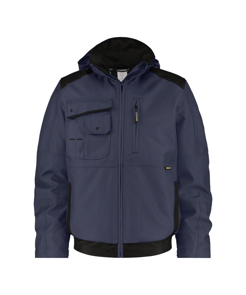 [500098-90-6876-0-4XL] DASSY Austin 500098 PES 90 (NACHTBLAUW/ZWART (6876), 4XL)