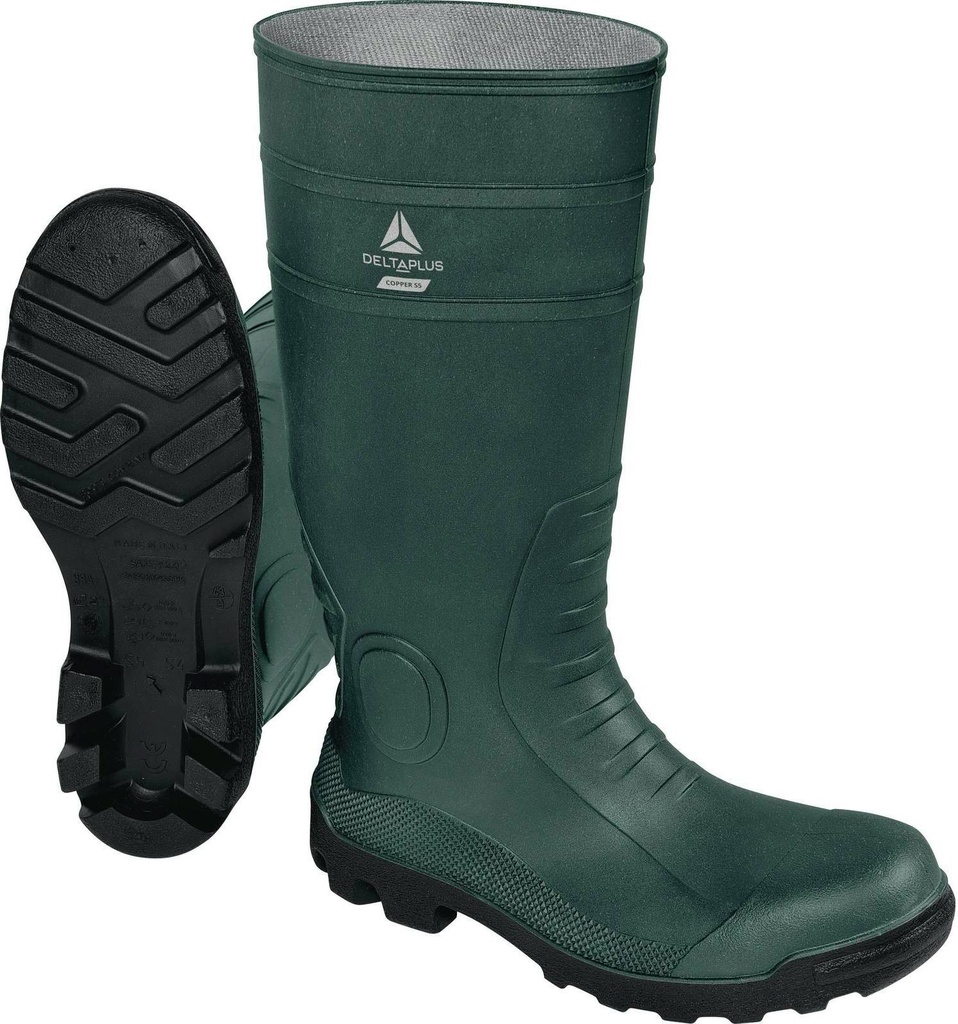 [COPPES5VE42] Delta Plus COPPER S5 SRA PVC VEILIGHEIDSLAARZEN - S5 SRA (42)