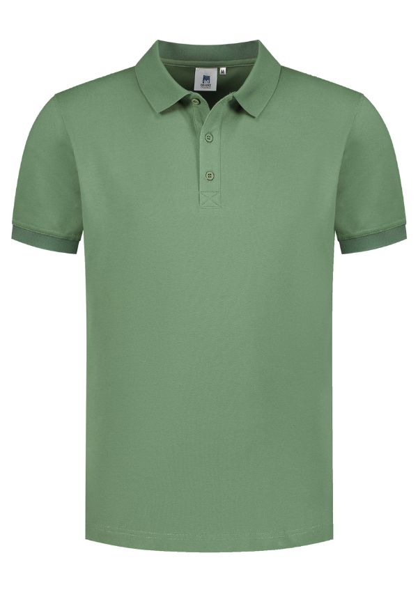 [LEM3572_DY_L] Lemons & Soda Polo Basic Cot/Elast SS voor hem (Dark Navy (DY), L)