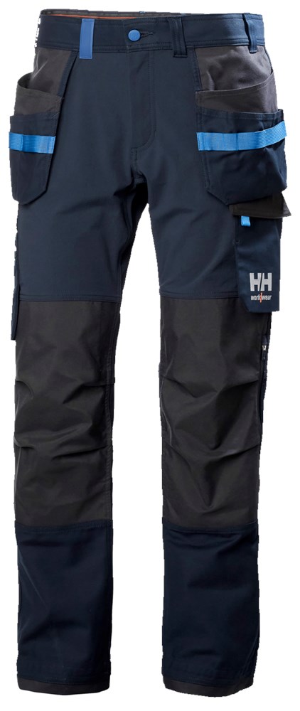 [7040058037477] Helly Hansen 77405 OXFORD 4X CONS PANT (NAVY/EBONY - 599 (599), C56)
