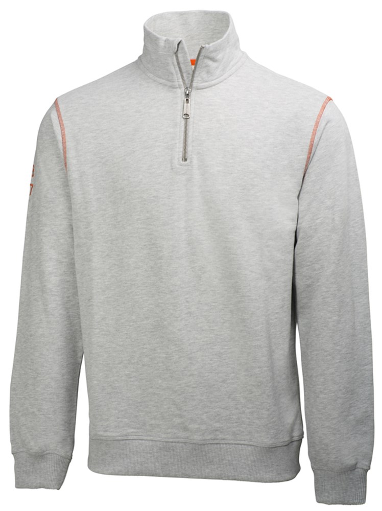 [7040054329590] Helly Hansen 79027 OXFORD HALF ZIP SWEATSHIRT (NAVY   - 590 (590), XL)
