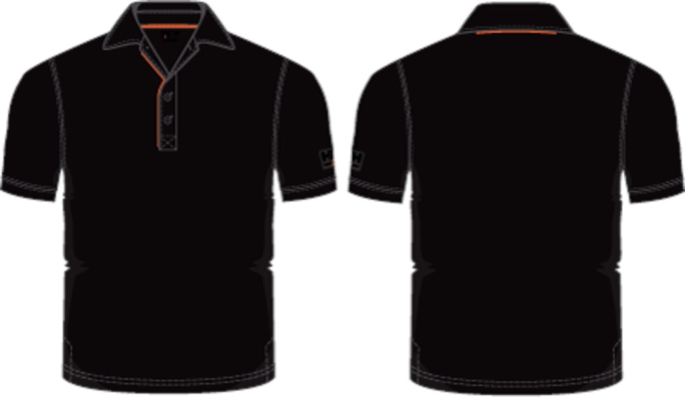 [7040058409045] Helly Hansen 79248 KENSINGTON TECH POLO (BLACK - 991 (991), L)
