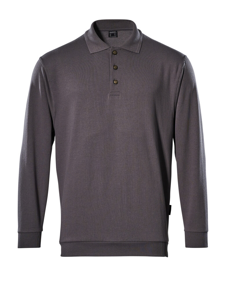 [00785-280-888-S] MASCOT 00785 Polosweatshirt (antraciet (888), S)