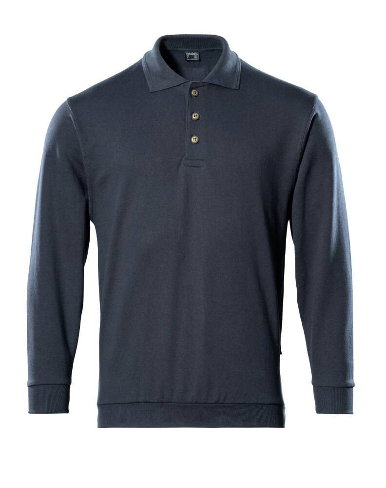 [00785-280-010-L] MASCOT 00785 Polosweatshirt (donkermarine (10), L)
