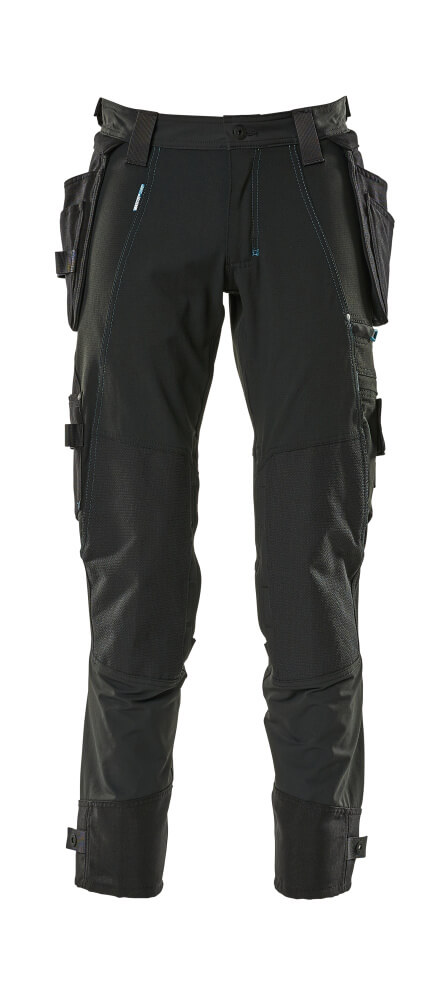 [17031-311-09-76C58] Mascot ADVANCED 17031 Broek met spijkerzakken (zwart (9), C58 / 76)
