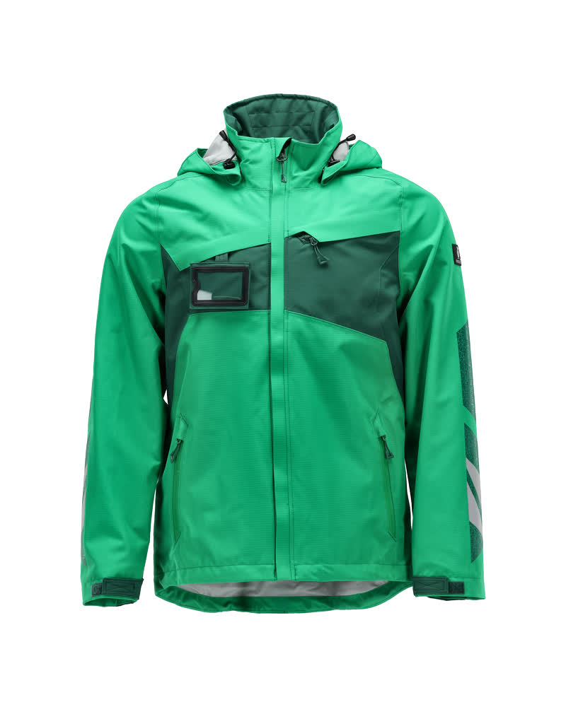 [18301-231-33303-M] MASCOT 18301 Shell jas (helder groen/groen (33303), M)