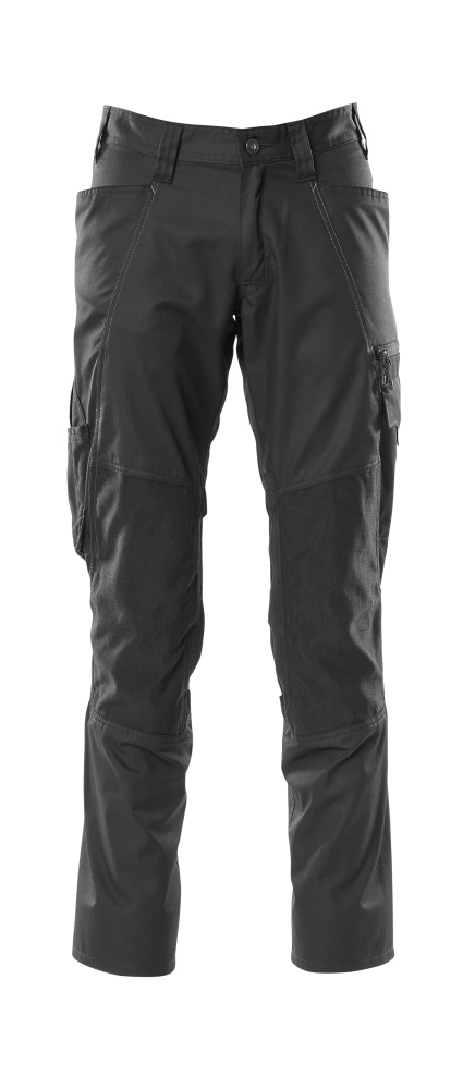 [18379-230-09-82C50] Mascot 18379 Broek met kniezakken (zwart (9), C50 / 82)