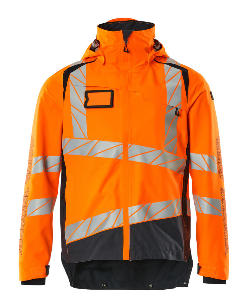 [19301-231-14010-XL] Mascot 19301 Shell jas (hi-vis oranje/donkermarine (14010), XL)