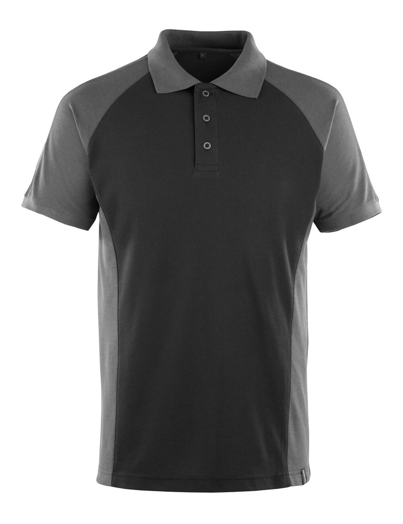 [50569-961-0918-2XL] Mascot 50569 Poloshirt (zwart/donkerantraciet (918), 2XL)