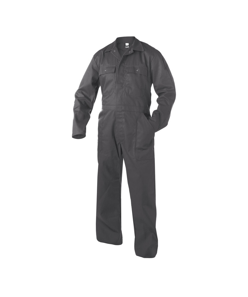 [5414729114415] Basic Line Vannes Werkoverall (10423) (CEMENTGRIJS (373), 2XL)