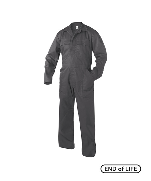 [5414729129884] Basic Line Vannes Katoen Werkoverall (10424) (CEMENTGRIJS (373), 2XL)