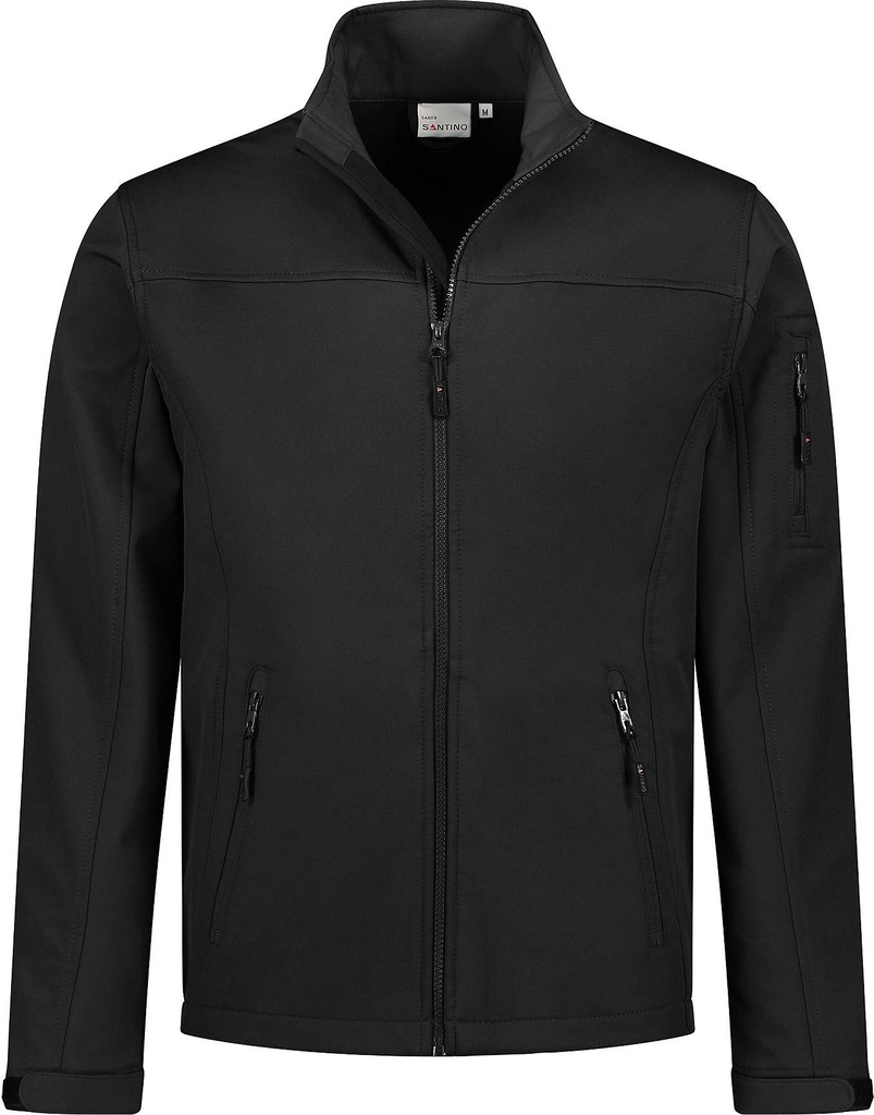 [1209762] Santino Softshell Jacket Santo (Black, XL)