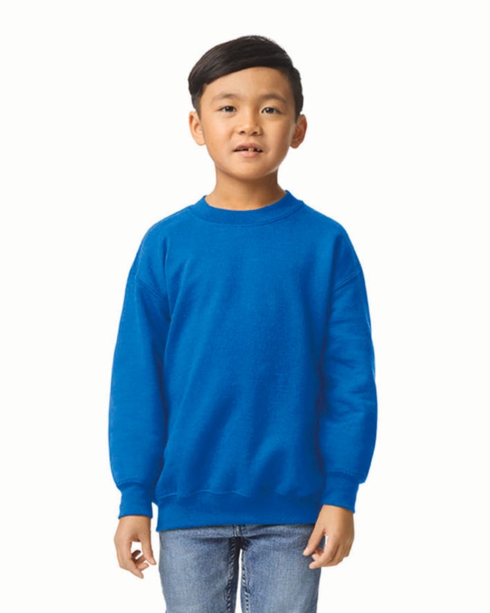 [GI18000BC-37543-37549] Gildan GI18000BC Heavy Blend Classic Fit Youth Crewneck Sweatshirt - VERVALLEN (Navy (37543), 9/11 years (L))