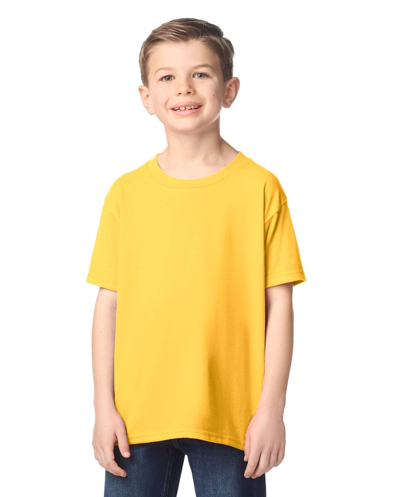 [GI5000BC-13626-13651] Gildan GI5000B Heavy CottonClassic Fit Youth T-shirt (Black (13626), 12/14 years (XL))