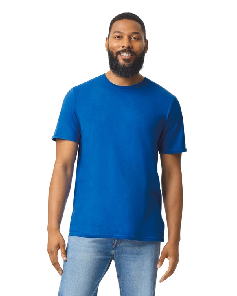 [GI6400-18271-18267] Gildan GI6400C Softstyle® Euro Fit Adult T-shirt - VERVALLEN (White (18271), M)
