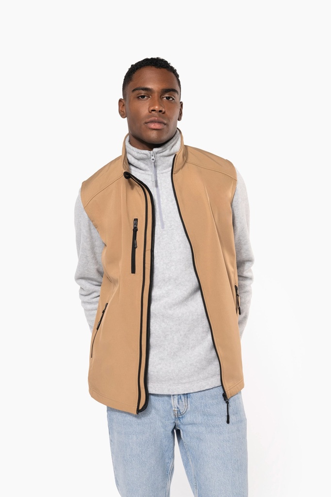 [K403-76639-20343] Kariban K403 Softshell bodywarmer - VERVALLEN (Chocolate (76639), XXL)