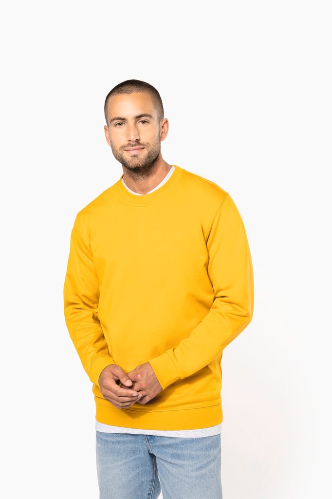 [K474-76684-53607] Kariban K474 Sweater ronde hals (Chocolate (76684), S)
