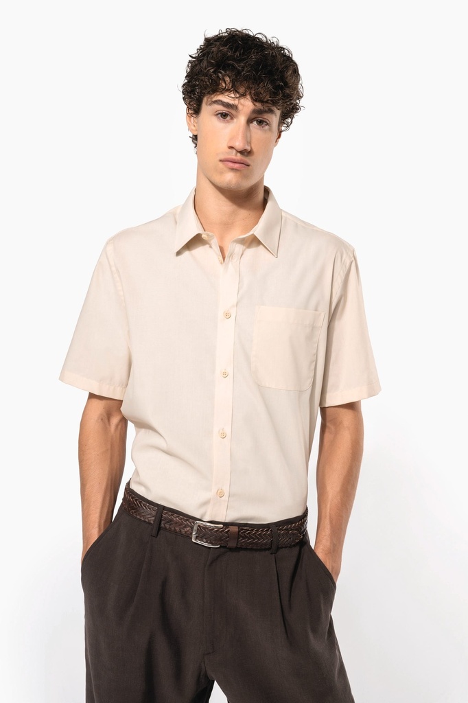 [K551C-76785-3949] Kariban K551 Ace - Heren overhemd korte mouwen (Deep Blue (76785), 3XL)