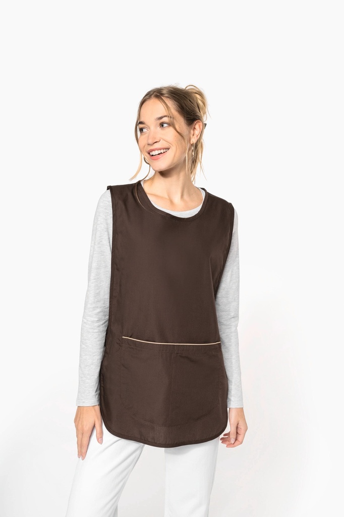 [K822-64040-64033-OUTLET2] Kariban K822 Damestuniek (Navy (64040), S/M)