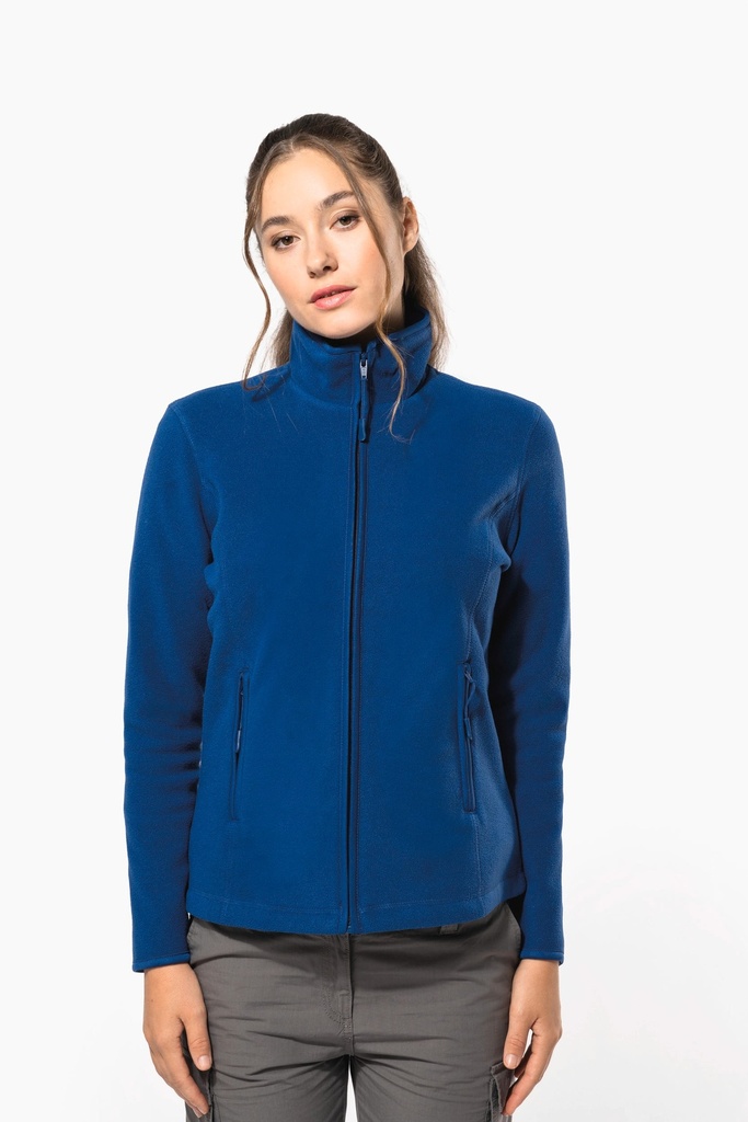[K907-63254-4502] Kariban K907 Maureen - Fleece damesvest met rits - VERVALLEN (Chocolate (63254), M)