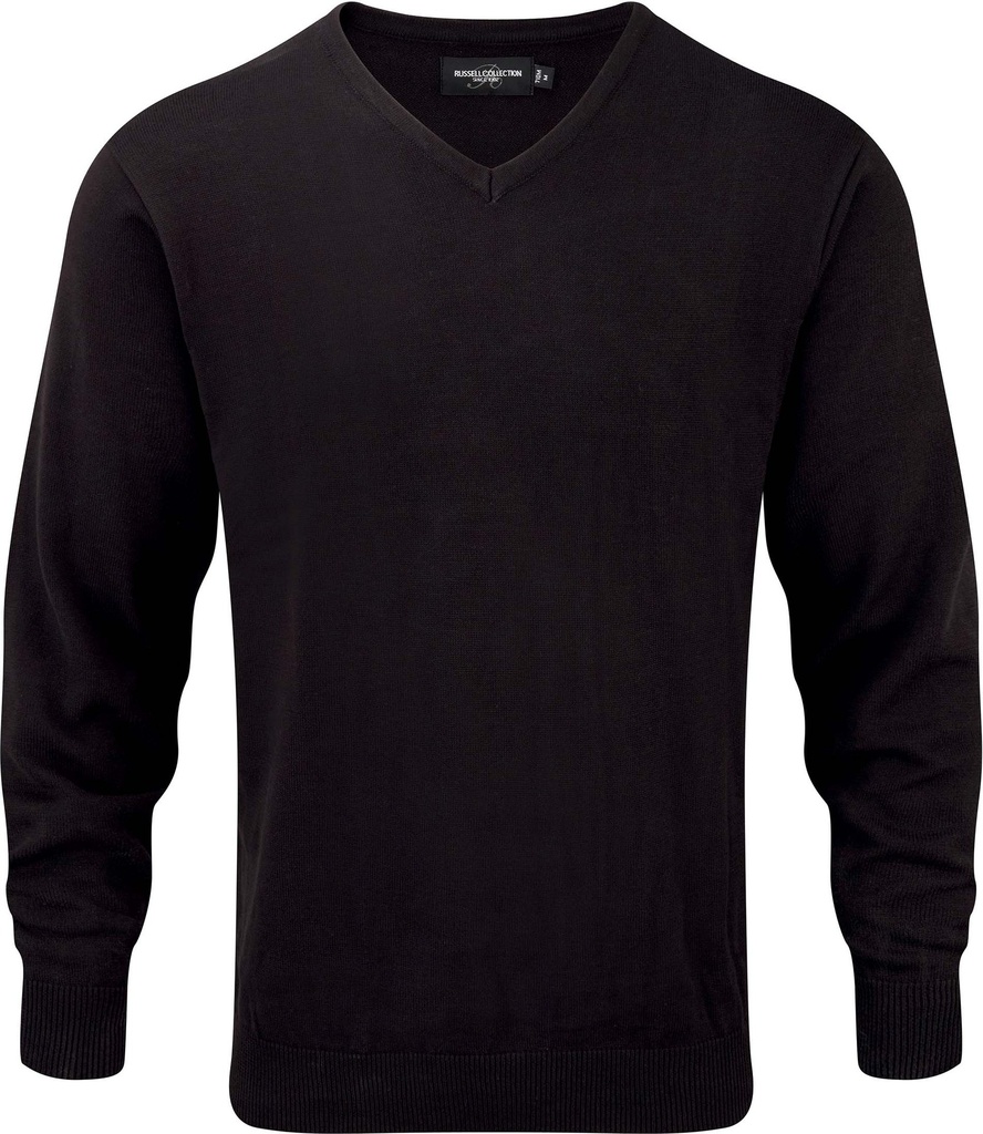 Russell RU710M V-neck Knitted Pullover