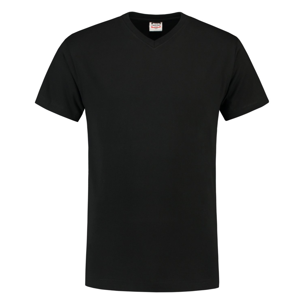 [8718326032385] Tricorp 101007 T-shirt V Hals (Black, 4XL)