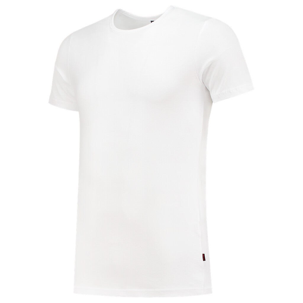 [8718326100930] Tricorp 101013 T-shirt Elastaan Fitted (White, M)