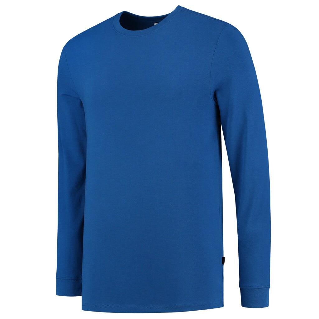 [8718326118416] Tricorp 101015 T-shirt Lange Mouw 60°C Wasbaar (Royalblue, L)