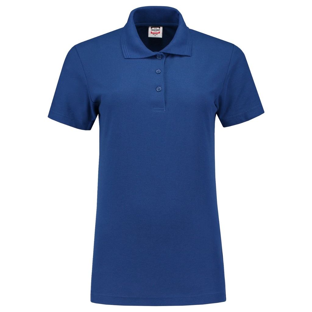 [8718326077898] Tricorp 201006 Poloshirt Fitted Dames (Royalblue, 3XL)