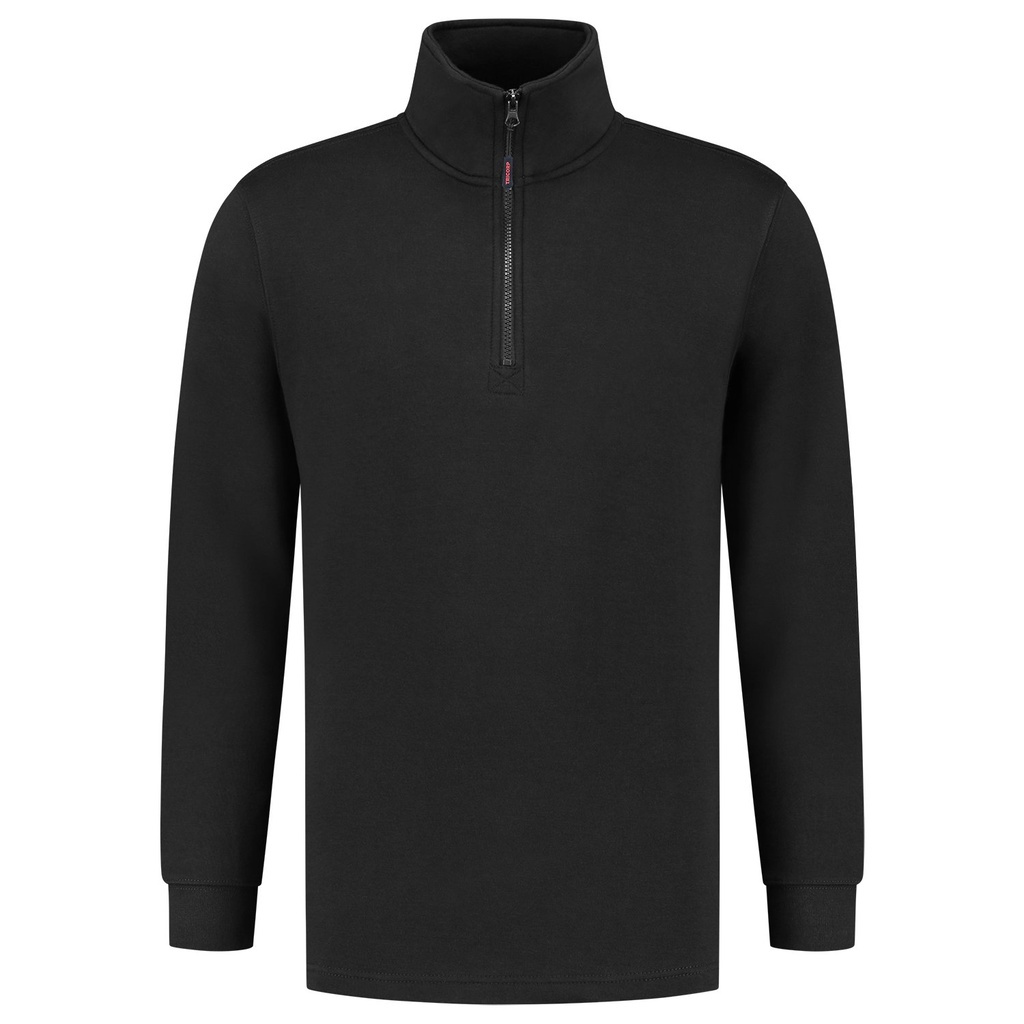 [8718326036710] Tricorp 301010 Sweater Ritskraag (Black, XXL)