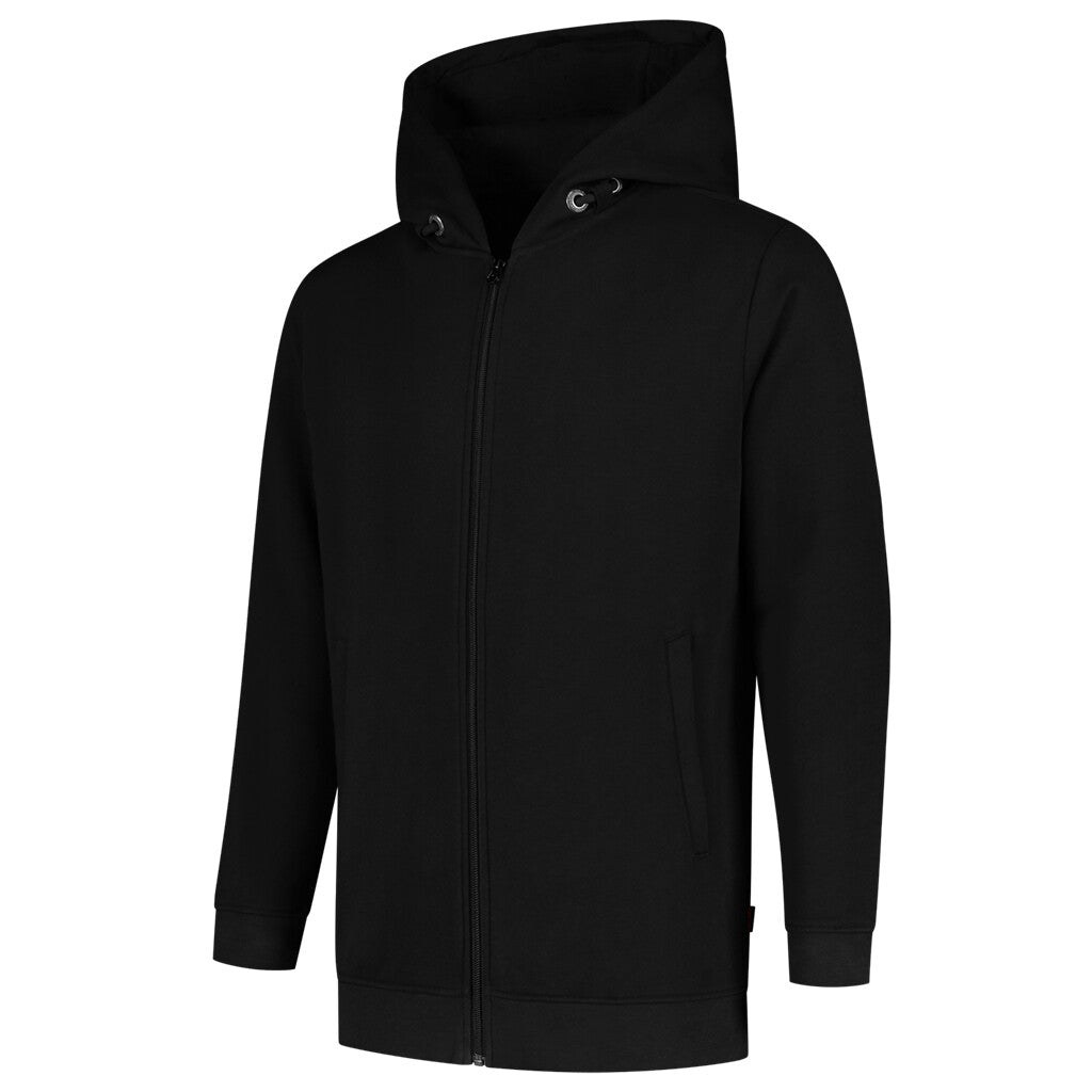 [8718326544758] Tricorp 301014 Sweatvest Capuchon 60°C Wasbaar (Black, XXL)