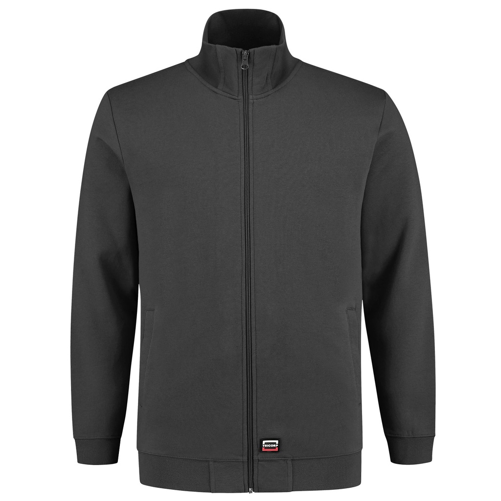 [8718326120426] Tricorp 301017 Sweatvest 60°C Wasbaar (Darkgrey, XL)
