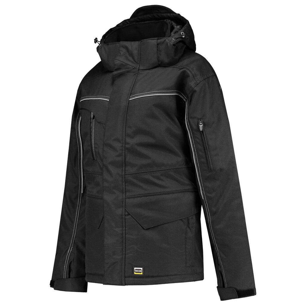 [8718326076624] Tricorp 402007 Midi Parka Canvas (Black, L)