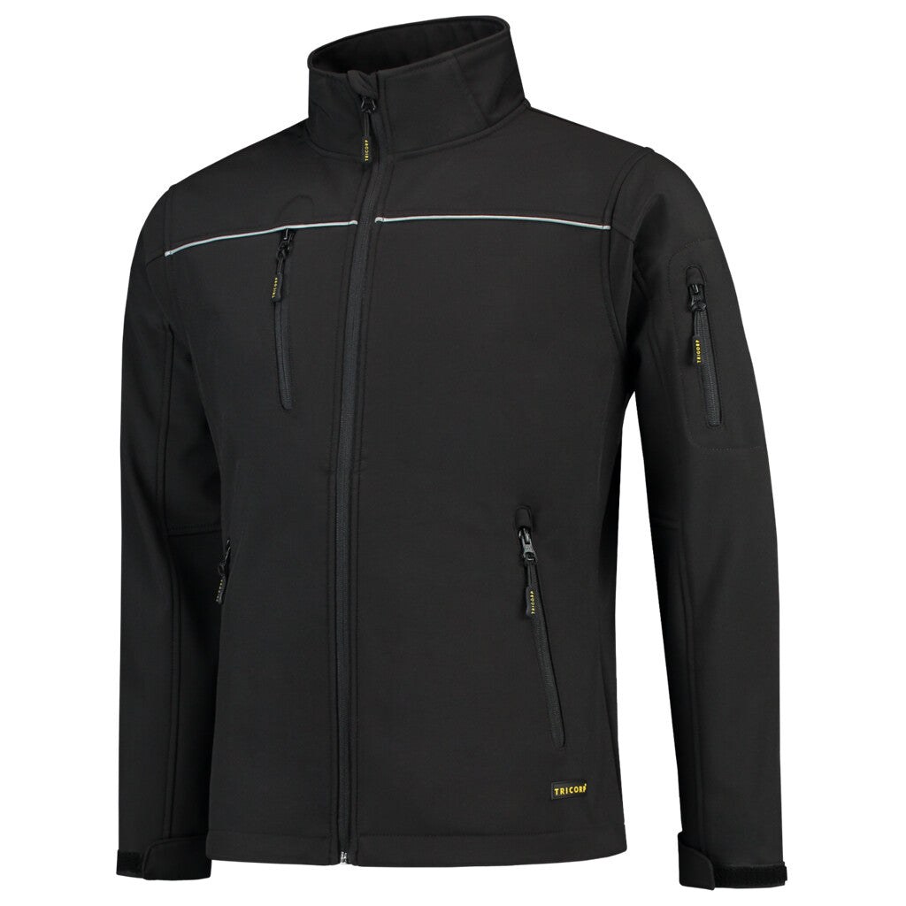[8718326106031] Tricorp 402016 Softshell Luxe Kids (Black, 140)