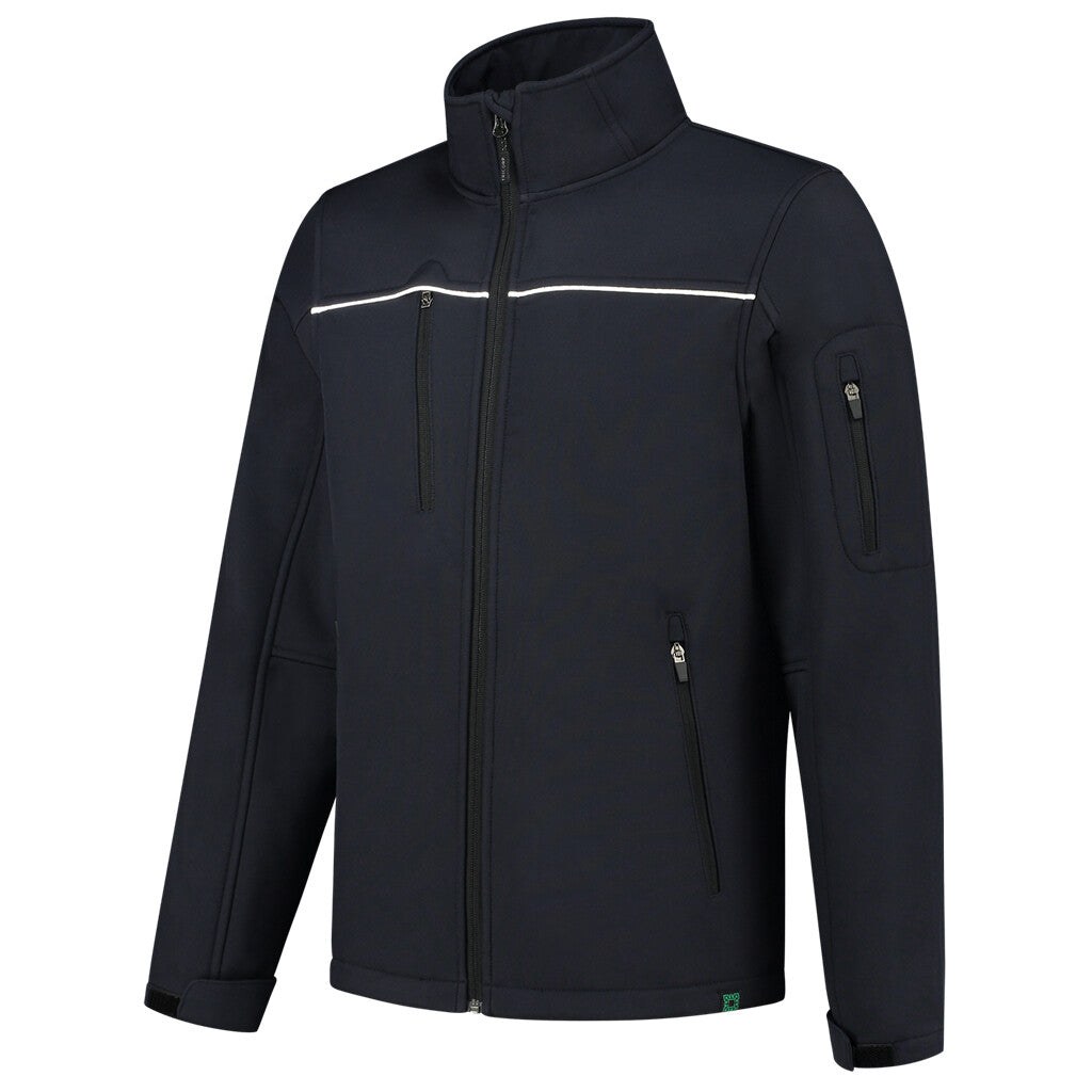 [8718326541610] Tricorp 402701 Softshell Luxe Rewear (Navy, L)