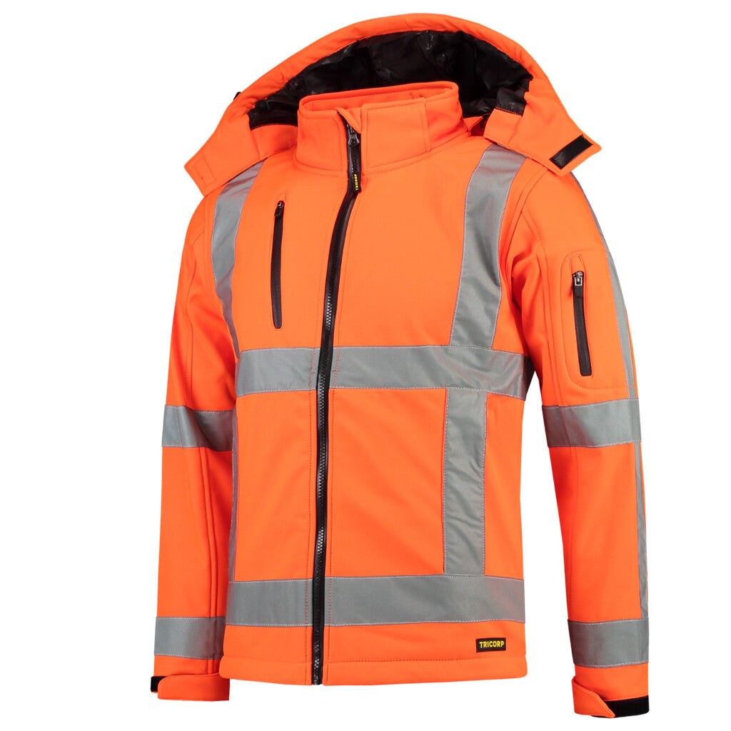 [8718326021235] Tricorp 403003 Softshell RWS (Fluororange, S)