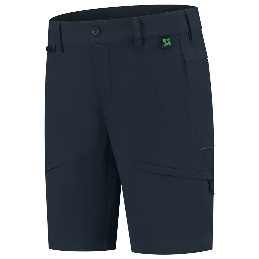 [8718326036406] Tricorp 502703 Werkbroek Fitted Stretch Kort RE2050 (Ink, 54)