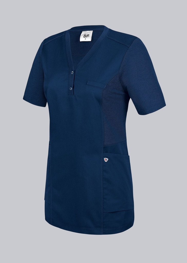 [1738-435-116-L] BP 1738-435 BP® Comfortabele tuniek voor dames (azuurblauw, L)