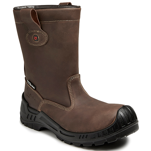 [8712377849985] Gevavi Leren Laars Bari GS91 Gevoerd S3 (Bruin, 45)